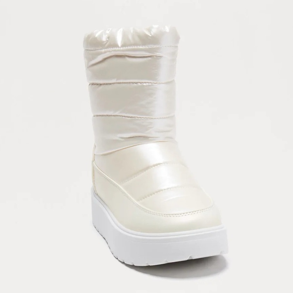 Top Moda Avalanche Platform Booties-Pearl
